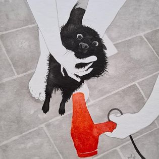 Alisa Kaufman hund2